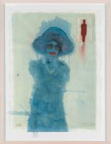 Sue Pam-Grant; Untitled (Blue Woman)