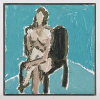 Mia Chaplin; Seated Nude