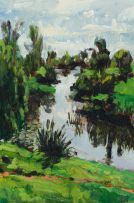 Mia Chaplin; River Landscape