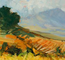 Philip Erskine; Landscape with Vineyard