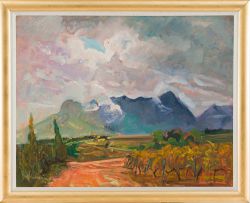 Philip Erskine; Groot Drakenstein Mountains, Autumn Storm