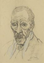 Gregoire Boonzaier; Portrait of a Man