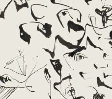 Walter Battiss; Abstract Composition with Calligraphic Symbols