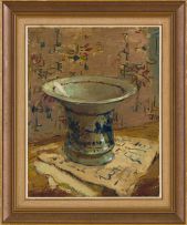 Adriaan Boshoff; Composition with Ceramic Vessel