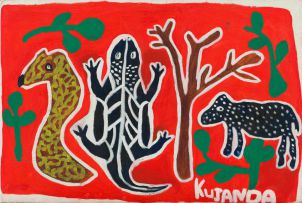 Kunyanda Shikamo; Lizard, Snake and Tree