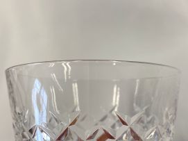 A part suite of Waterford crystal 'Alana' pattern drinking glasses