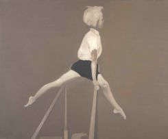 Mark Hipper; Leg Positions, triptych