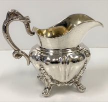 An Austro-Hungarian silver milk jug, 1850