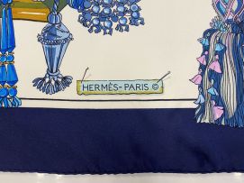 Hermès Passementerie silk scarf, designed by Francoise Heron, introduced 1960