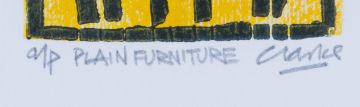 Peter Clarke; Plain Furniture series, four