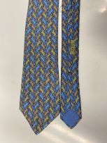 Hermès silk tie