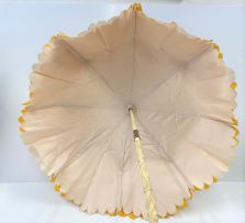A French ivory parasol, 19th century