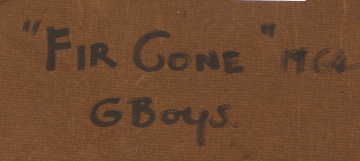 George Boys; Fir Cone