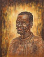 Mizraem Maseko; Portrait of a Man