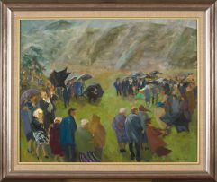 Marjorie Wallace; The Funeral