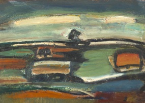 Pranas Domsaitis; Abstract Landscape