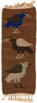 John Muafangejo; Bird Tapestries, two