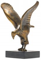 Michael Fleischer; Eagle with Outstretched Wings