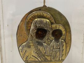 A double-sided Russian icon, 18th/19th century