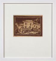 Gregoire Boonzaier; Street Scene; Seaside Cottage; Houses, three