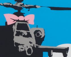 Banksy; Happy Choppers