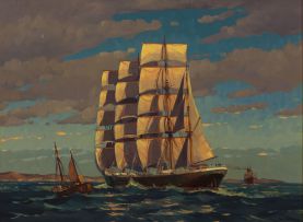 Nils Andersen; A Sailing Ship
