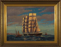 Nils Andersen; A Sailing Ship