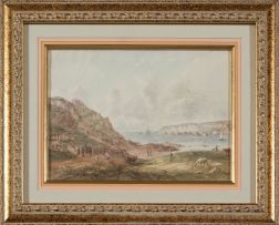 Charles Theophilus Hahn; Four views of Jersey, and another