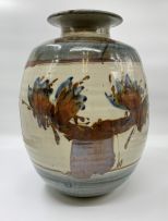 Bruce Walford; Stylised Flower Head Vase