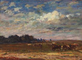Adriaan Boshoff; Cattle in an Extensive Landscape